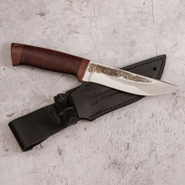 Нож Таежная стрела (сталь 95x18, кожатекст.) 0C-00000518 (6)