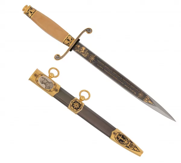 Дорогой Кортик Офицерский Адмирал П.С. Нахимов (сталь ЭИ-107) 0З-00003265 (3)
